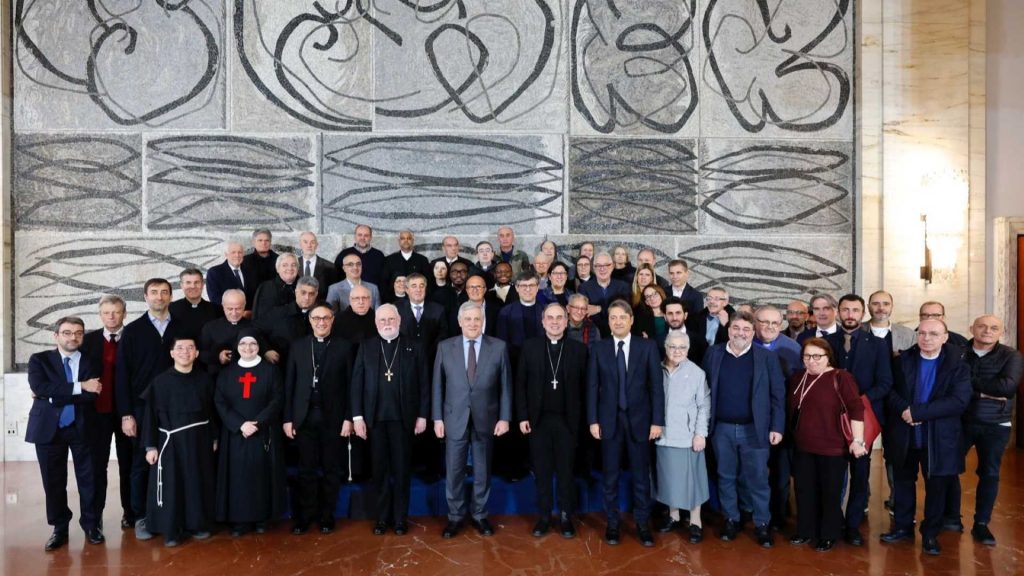 Sala delle Conferenze Internazionali del Ministero degli Affari Esteri e della Cooperazione Internazionale a Roma